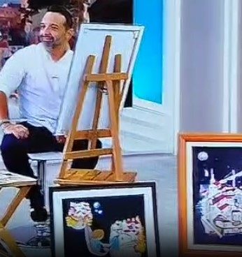 Programa “Bom dia alegria” no canal V+